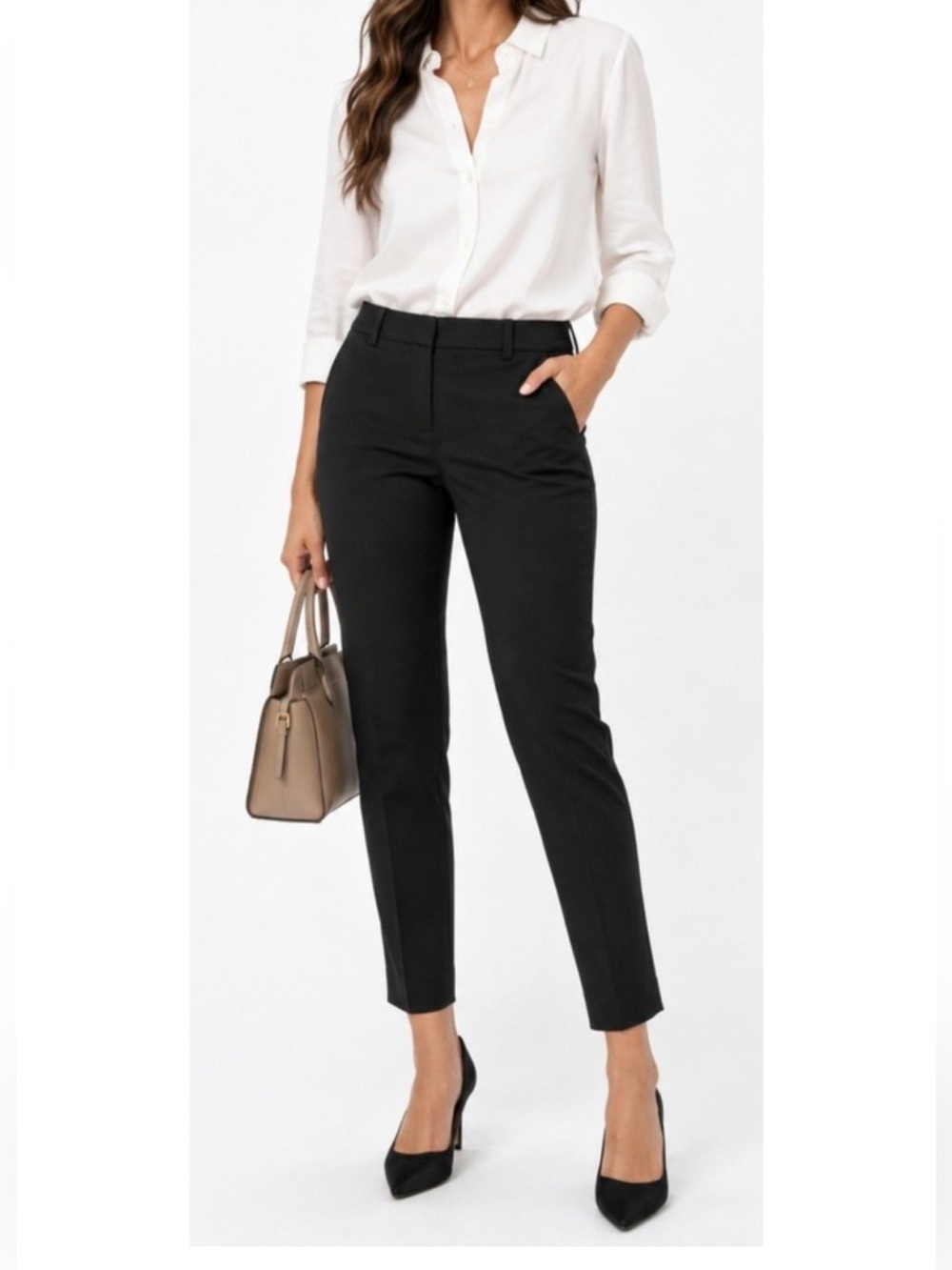 Banana Republic Sloan - Black Ankle size 0
